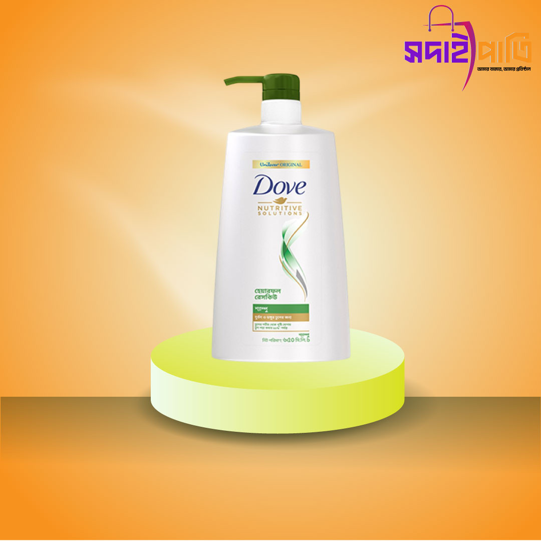 ডাভ শ্যাম্পু হেয়ারফল রেসকিউ ৬৫০ মিলি