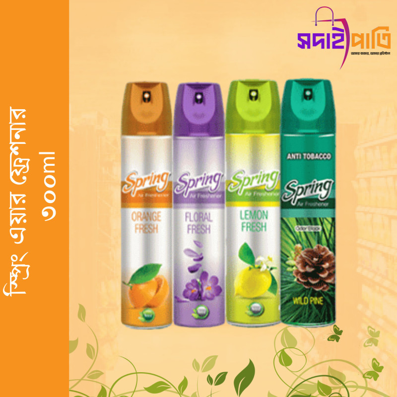 স্প্রিং এয়ারপ্রেশনার ফ্লোরাল ফ্রেশ ৩০০ মিলি