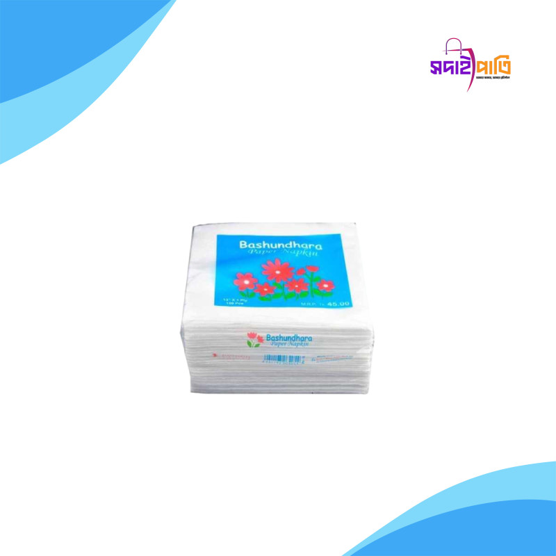 বসুন্ধরা সেলুন টিস্যু-১০০ পিস